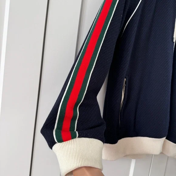 Gucci Striped Wool Hoodie
